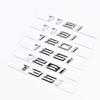 Car Letters for BMW Trunk Emblem Logo Badge Adhesive Lettering Sticker Accessories for 116i 118i 120i 125i 128i 130i 135i 140i ya2