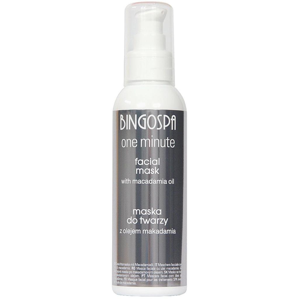 Bingospa One Minute Macadamia Oil Face Mask