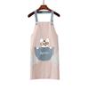 Oil Proof Kitchen Apron Cute Puppy Work Apron Easy To Clean Resistant To Dirt Clothes  Cooking