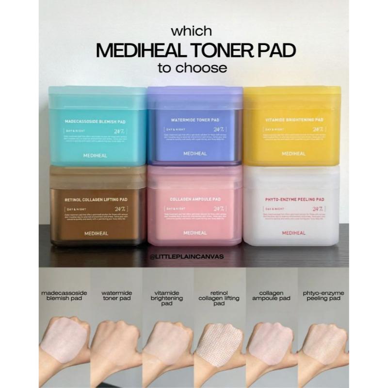 Mediheal Тонер-пэды 100 штук – 8 видов