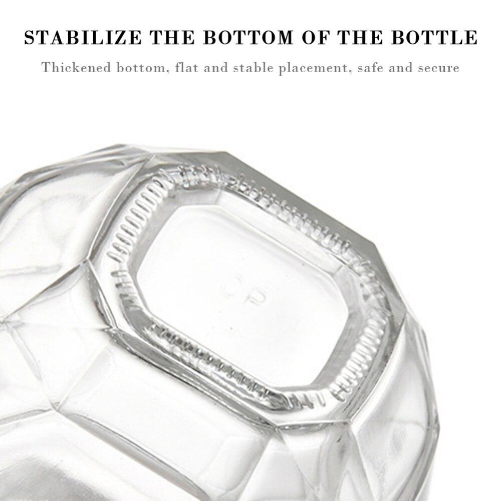 Палочка для перемешивания, шестизубчатая стеклянная банка для меда с крышкой для домашней кухни, прозрачные кухонные принадлежности