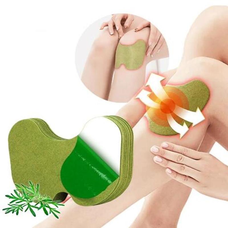 Пластырь из полыни на колено, пластыри для облегчения боли в шее, спине, китайские травяные лечебные пластыри, наклейки для мышц и суставов