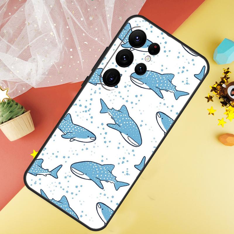 Чехол для телефона Акула и Косатка Для Samsung Galaxy S26 S25 Ultra S23 S21 S20 S22 S24 FE S10 Plus Чехол