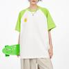 Summer Color stitching T Shirt for Women pure Cotton Tee Shirt Clothes Harajuku Oversized T-shirts Y2k Tops Hip Hop Streetwear
