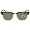 Ray Ban Clubmaster Classic Polarized Green Classic G 15 Унисекс Солнцезащитные очки RB3016 990 58 51