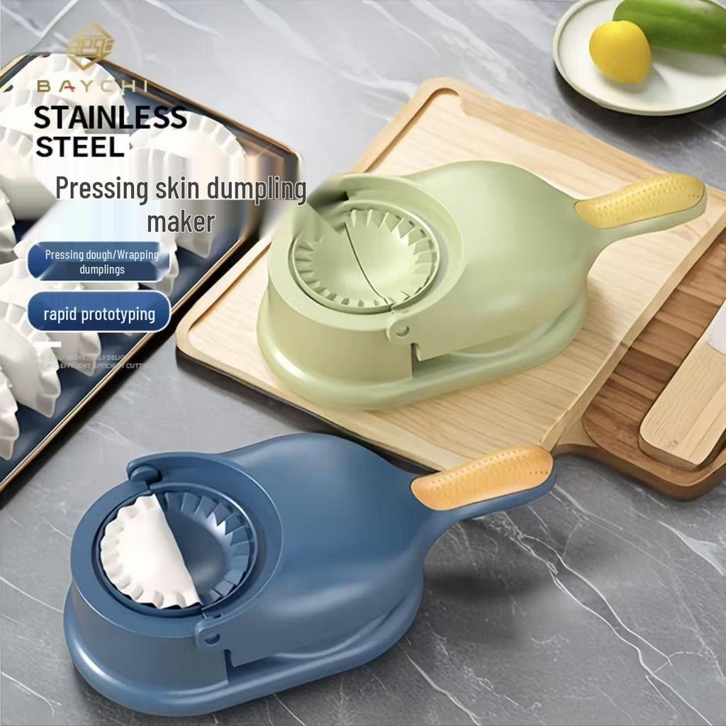 Dumpling Maker: Manual Press & Mold, Two-in-One Household Gadget