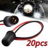 1-20 шт. T10 патрон для лампы автомобиль мотоцикл патрон для лампы разъем для проводки для светодиодных фонарей автомобиль мотоцикл аксессуары