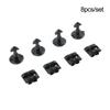 4sets For Land Sport Discovery Sport 3 4 LR2 LR3 LR4 Freelander 2 Rear Bumper Turn Lock Twist Clips Tow Eye Cover