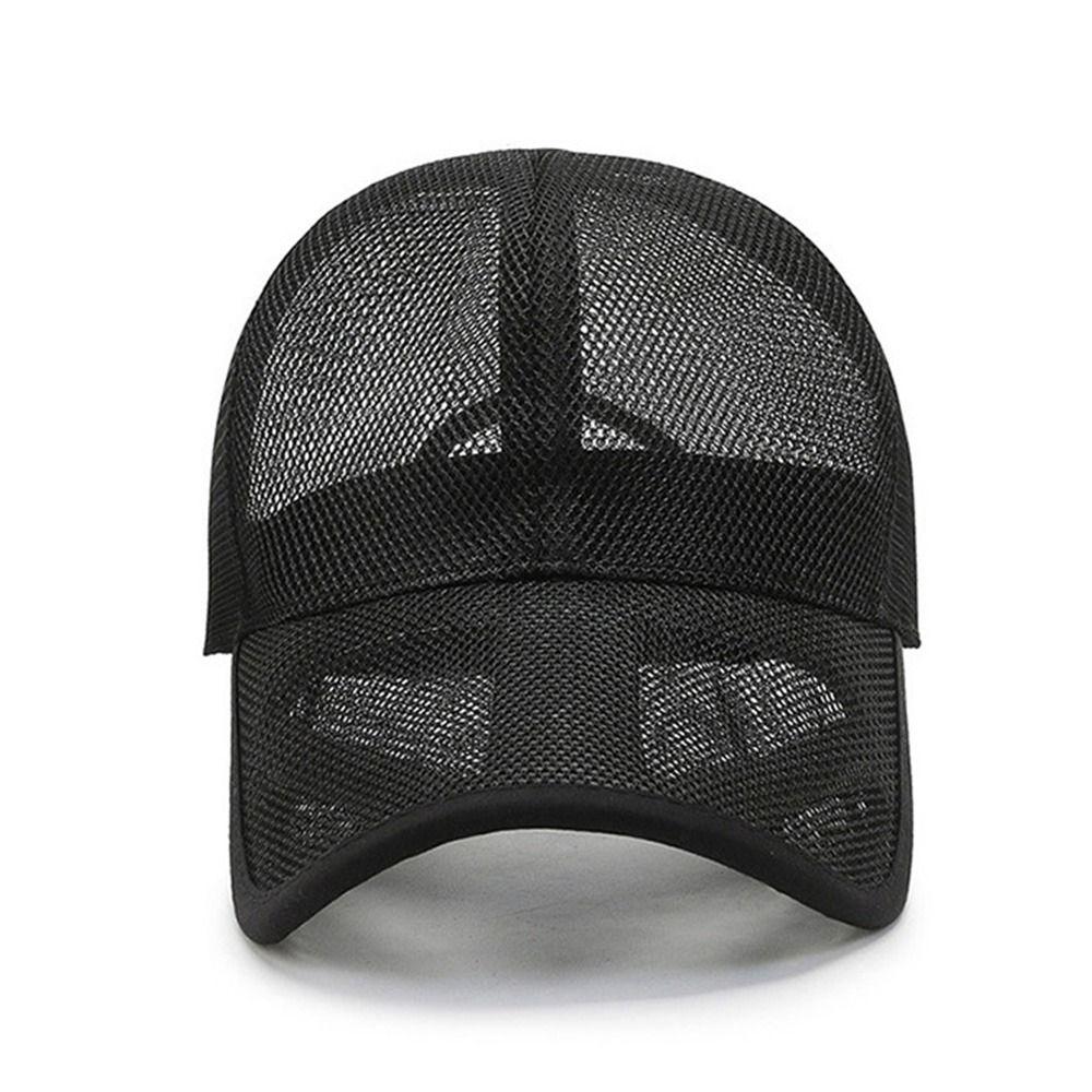 Breathable Men Women Fashion Summer Sunscreen Hats Sun Protection Caps Baseball Cap Full Mesh Hats