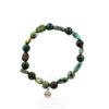 Stones and Minerals. African Turquoise Bracelet from Africa + African Turquoise Beads 8 Made In France.