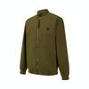 Sports Baseball Collar Comfortable Jacket Set Men Jackets Olive-Green A5M2X-302