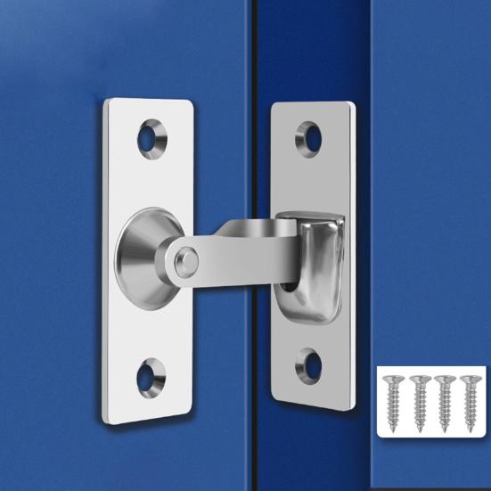 Дверная защелка, устойчивая к коррозии, легко собирается, мини-размер, 90-градусная дверная защелка, защелка для раздвижной двери