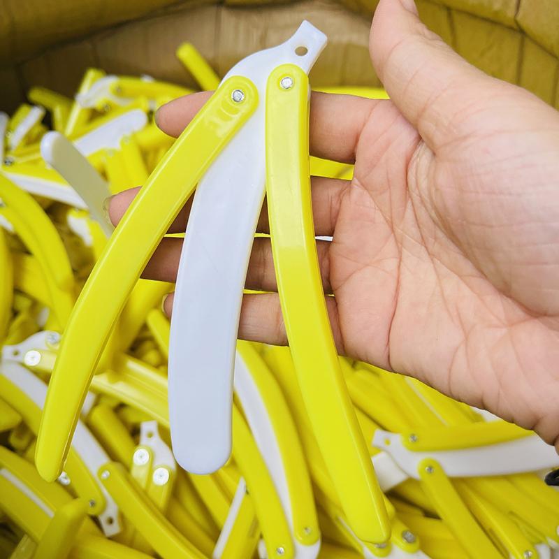 Новый банановый редис бабочка нож гравитационный мини брелок фруктовая игрушка нож-цепочка детская декомпрессионная игрушка подарок