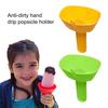 Popsicle Holder Absorbable Easy To Clean Mess-free Heavy Duty Anti-Drip with Straw Anti-dirty Hands Summer Ice Lolly Stand Home Supply