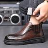Mens Leather Shoes Luxury Crocodile Pattern Men Business Dress Shoes Casual Social Shoe Male Wedding Footwear