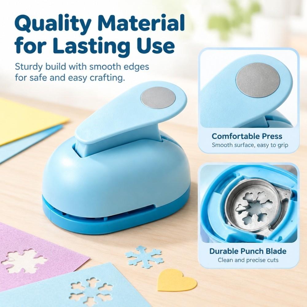 Labor Saving Paper Punch ABS Hole Punch Creative Punch Tool Hand Craft