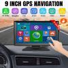 9 Inch Gps Navigation for Car Truck  Large  Screen  Accessories Tools HD Capacitive  Navigator 2024 Free Update Europe Map 8GB