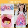Delightful Pink Cartoon Animal School Bag For Girls Durable Hard Shell Design For Travel
