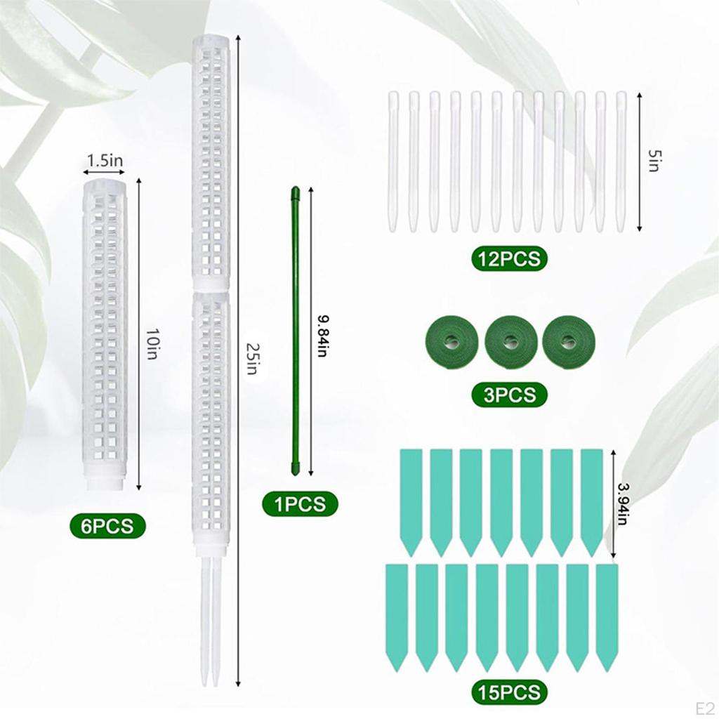 Moss Poles for Climbing Plants Stick Easy Assembly Accessories Reinforced Plant Stakes