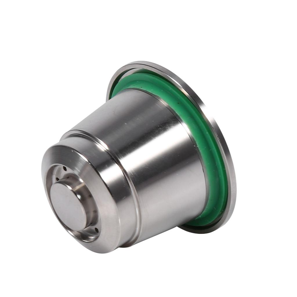 Stainless Steel Refillable Reusable Coffee Capsule With Spoon Compatible For Nespresso Machine