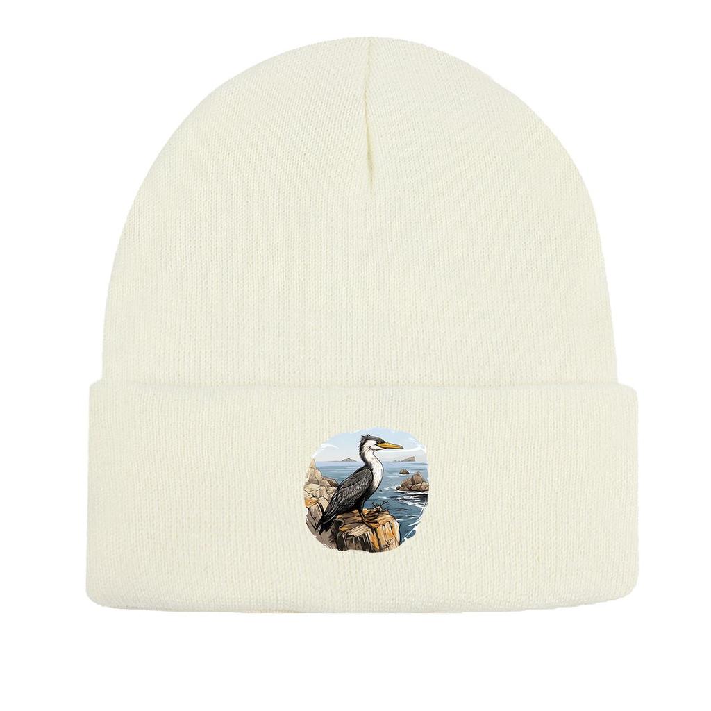 Шапка-бини Rock Bird теплая вязаная, шапка-череп животного, зимняя, для химиотерапии при раке, стильный головной убор, вязаная шапка-бини