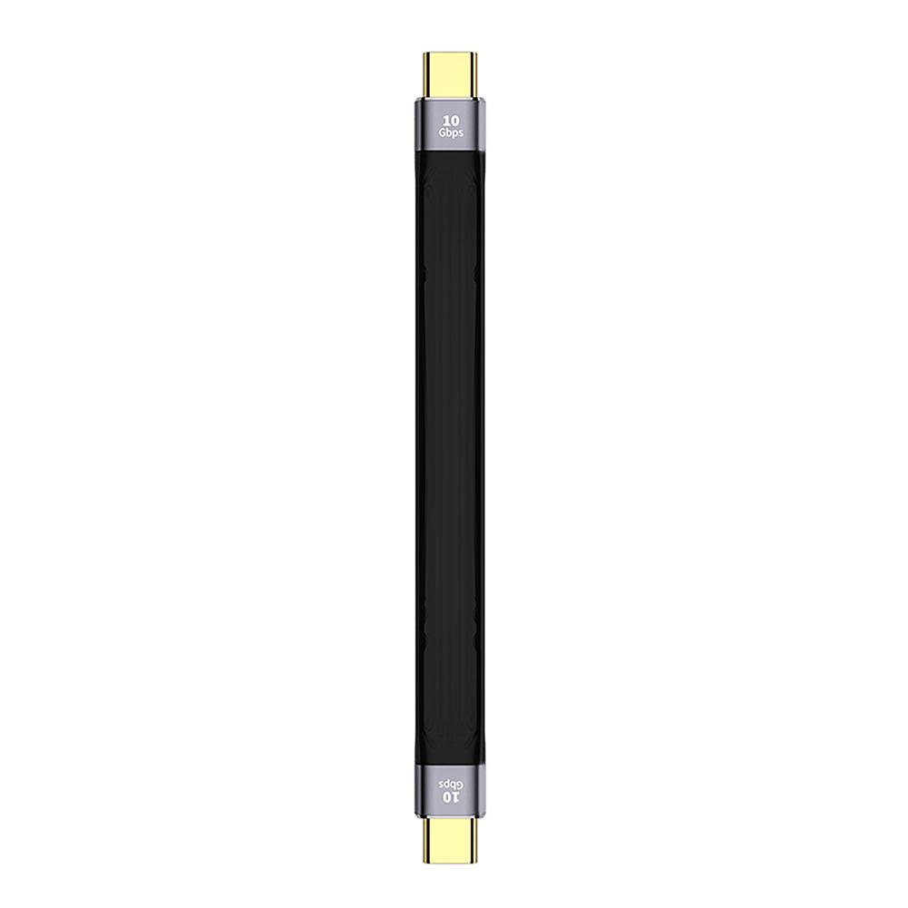 Flexible Data Charging Cable Type-c Male-to-male / Usb Male To Type-c Male / Usb Female To Type-c Male Short-line High-speed 10g Fast Charging