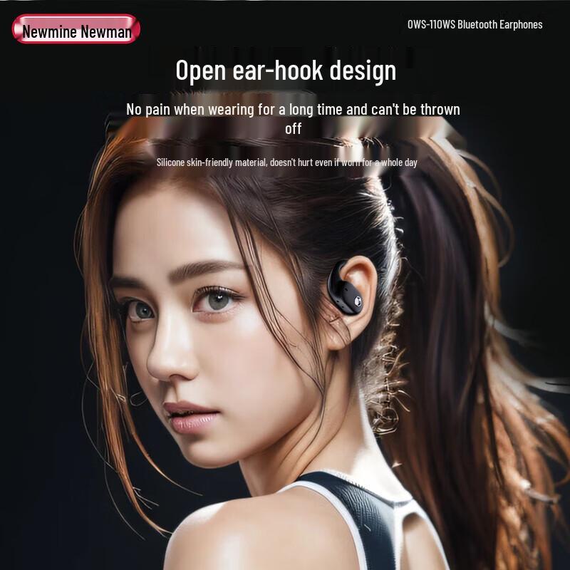 Newmine OWS-11 Open-Ear Bone Conduction Sport Bluetooth Headset