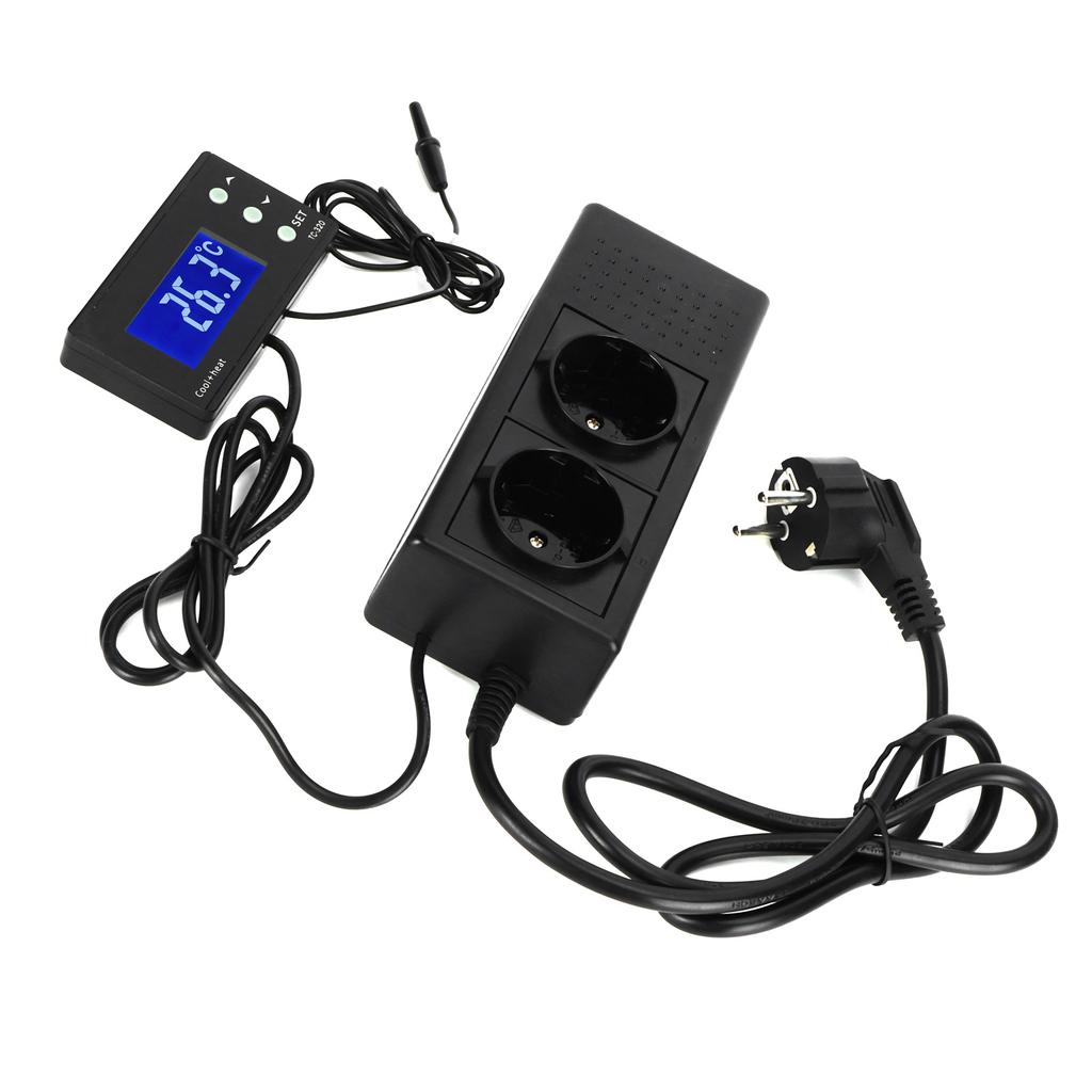 Temperature Controller Thermostat Digital Aquarium Incubator Regulator Controller