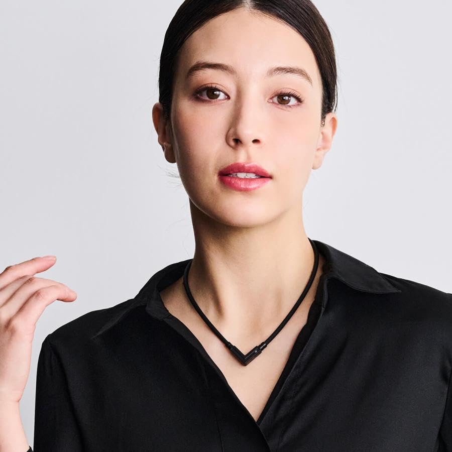 Магнитное ожерелье TAO Necklace VEGA NEXT Матовый черный x Черный 3L 55см и [Colantotte] Мужское Женское
