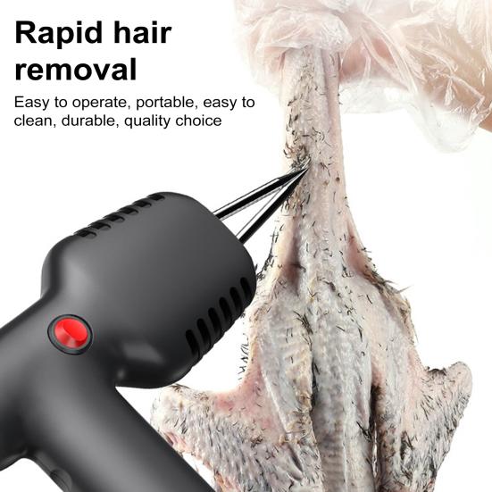 Электрический ощипыватель птицы, перезаряжаемая коническая головка из нержавеющей стали, регулируемая водонепроницаемая машина для ощипывания перьев для курицы, утки, гуся, индейки