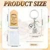 24Set Cowboy Western Party Favors Cowboy Keychain Hat Boot Horse Shoe Keyring With Organza Bags Thank You Tags And Rope