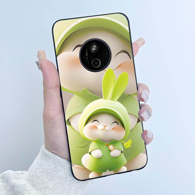Чехол для Nokia 125 110 4G 2024 HMD 110 Чехол Эстетичный Роскошный Милый Крутой Для Мальчиков Девочек Мягкий Силикон Черный Матовый Крышка-Оболочка для Телефона