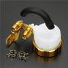 Motorcycle Universal CNC Aluminum Front Brake Fluid Reservoir Clutch Tank Oil Fluid Cup for Suzuki Yamaha Aprilia Ducati Honda