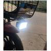 15LED 45W квадратная фара для мотоцикла, передний вспомогательный фонарь, противотуманные фары, аксессуары для мотоциклов, универсальный 12 В