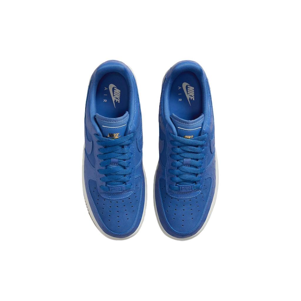 Nike Air Force 1 07 LX Blue Ostrich Женские кроссовки Star-Blue Sail Gum-Light-Brown DZ2708-400