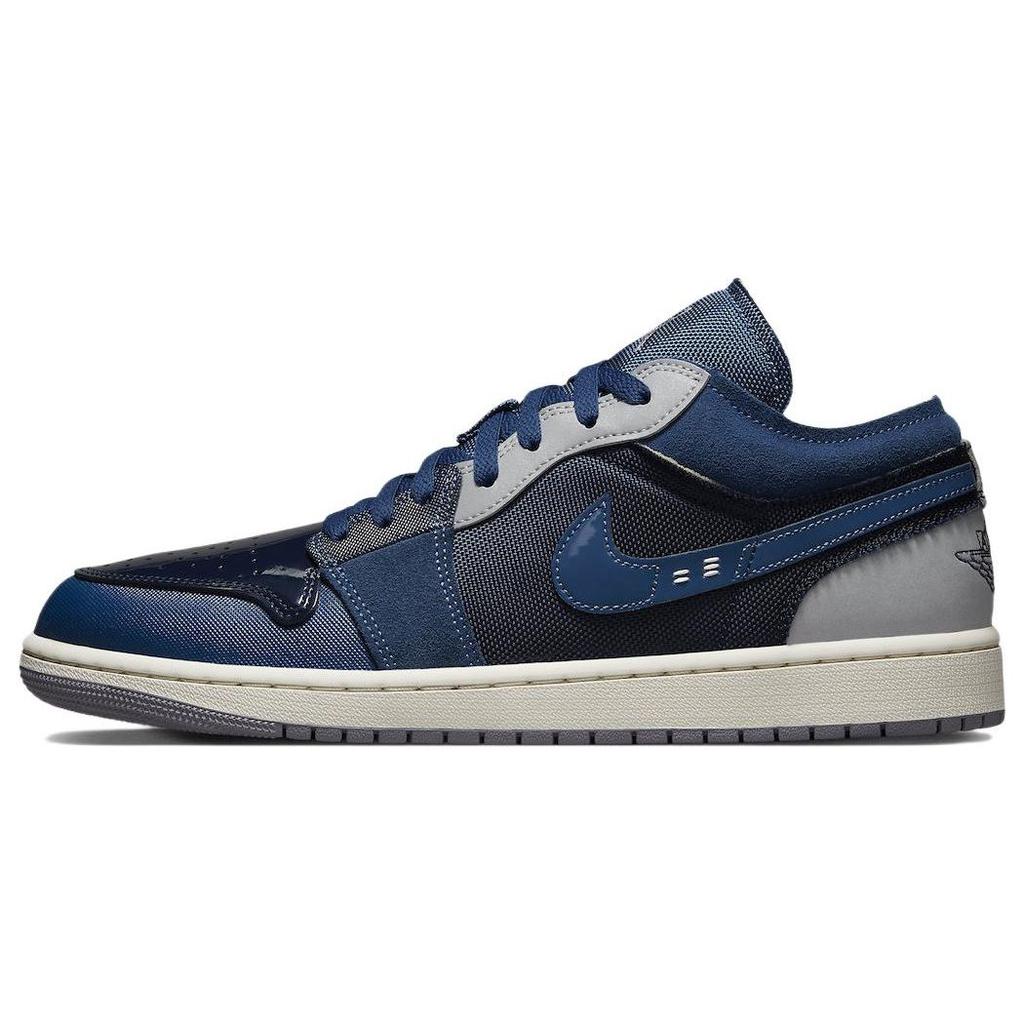 Air Jordan 1 Low SE Craft Inside Out - Obsidian Men Sneakers Blue French-Blue Sail DR8867-400