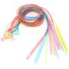 12Pcs Afghan Carpet Crochet 12 Sizes MultiColor Pipe Plastic ABS Sweater Needles for Knitting Lover