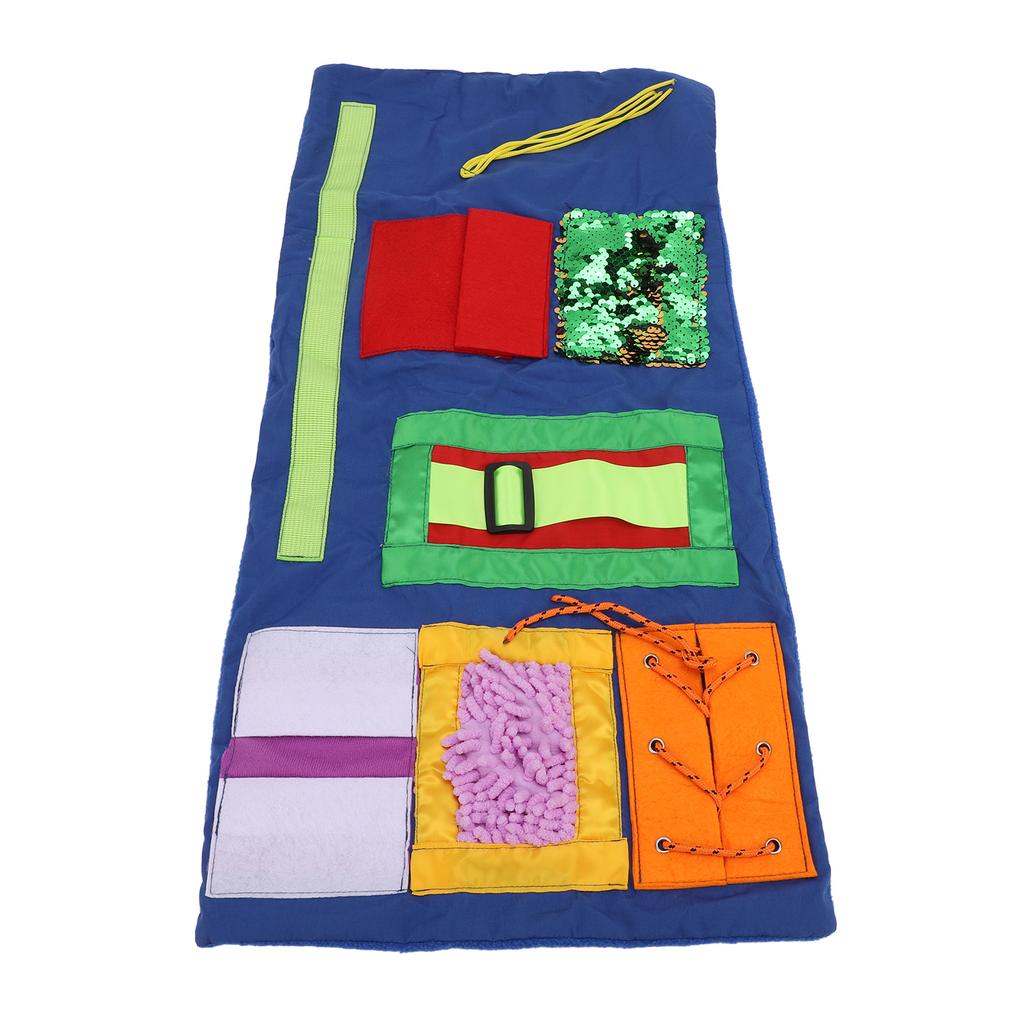 Sensory Blanket for Dementia Alzheimers Improves Mental Stimulation Anxiety Relief Roll Up Autistic