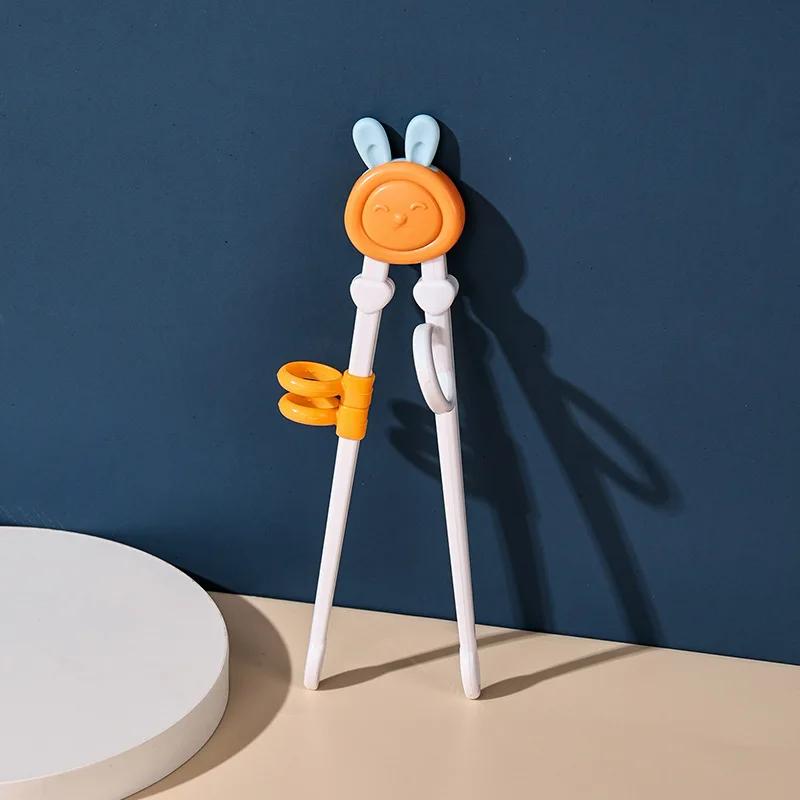 Beginner Kids Chopsticks Easy Use Children Learning Chopsticks Cute Cartoon Fun Learning Helper Child Tableware Chopstick