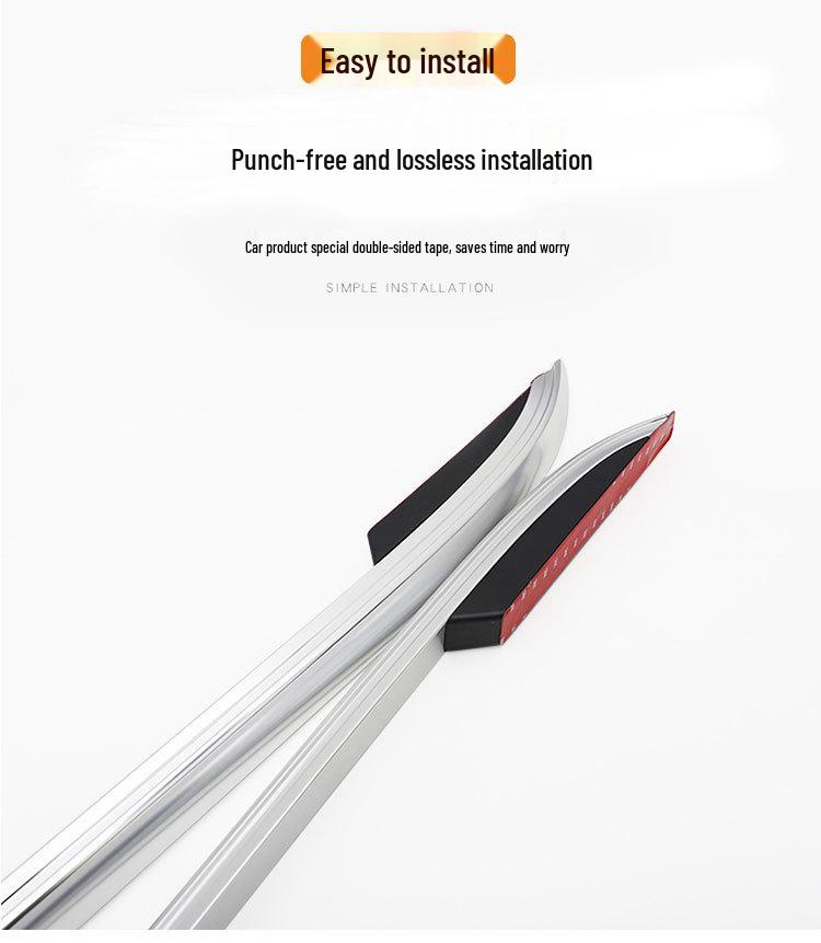 Edge-Style Roof Rack for Vehicle Luggage