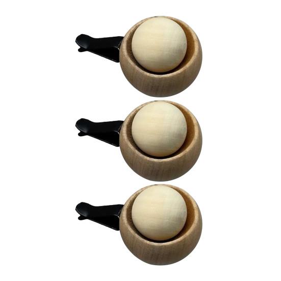 Wooden Essential Oil Diffuser Round Ball Aromatherapy Diffuser Natural Walnut Passive Oil Diffuser for Home Car Yoga Hall SPA