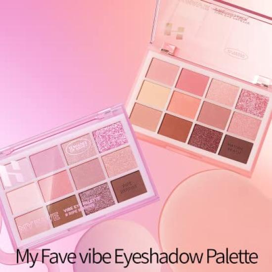 Моя любимая палетка теней для век Vibe Holika Holika Палетка теней для век Fruit Color Matte Shimmer Glitter Korea МОЯ ЛЮБИМАЯ ПАЛЕТКА ДЛЯ ГЛАЗ VIBE MATURE PEACH