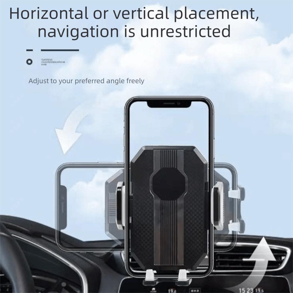 Выдвижное автомобильное крепление для телефона 360° Вращающееся крепление на лобовое стекло Подставка для телефона в машине Инженерные транспортные средства