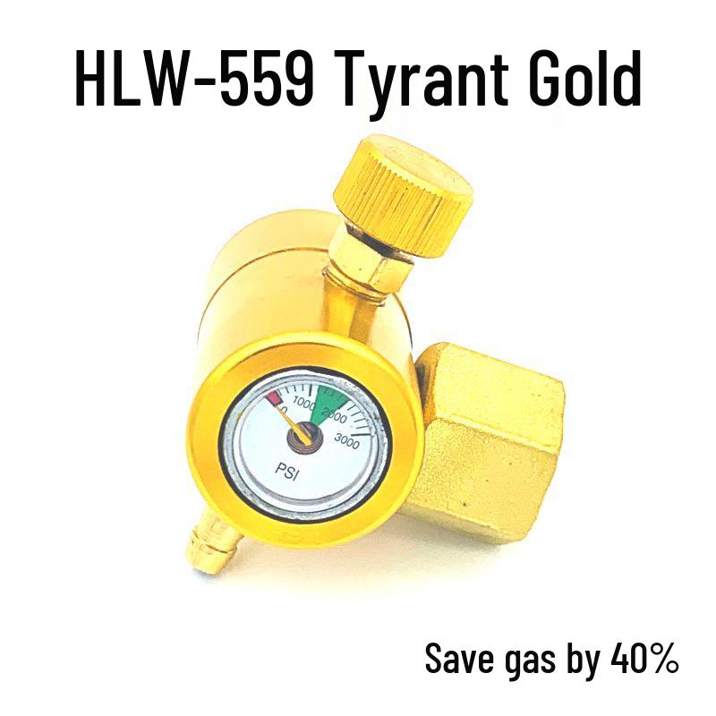 Weldforce Argon Arc Welding Regulator: Energy-Saving, Gas-Saving, Drop-Proof, Explosion-Proof Meter with Pressure Reducing Valve and Gauge.