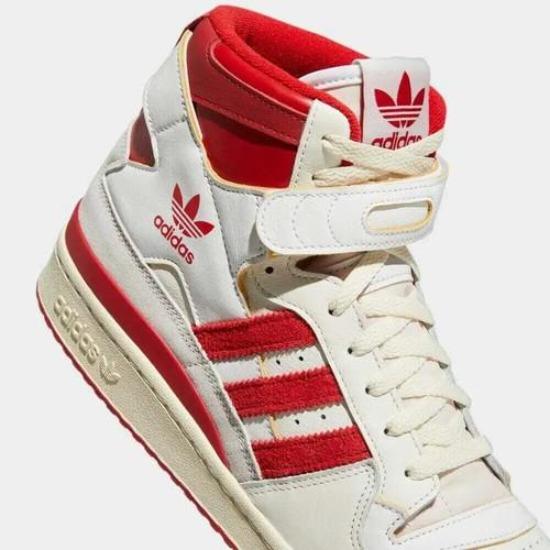 adidas Forum 84 High Облачно-белый Командный красный GY6972 Мужской размер
