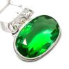 Peridot Gemstone Handmade 925 Sterling Silver Gift Jewelry Pendant 1.38" L5w87