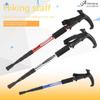 Four-section Trekking Pole Outdoor Travel Walking Stick Aluminum Alloy Telescopic Stick