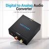 Vention Digital To Analog Converter DAC Digital SPDIF Optical To Analog L/R RCA Converter for PS3 HD DVD PS4 TV Home Cinema