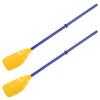 ABS Plastic Rowing Oars Two Person Boat Paddle for Rubber Canoes Lifeboats Leisure Using