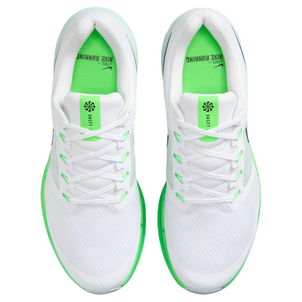 Nike Кроссовки мужские Run Swift 3 Белый Ледниковый Голубой Summit-White Черный DR2695-114